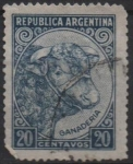 Stamps Argentina -  Ganaderia