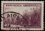 Stamps Argentina -  Caña d' Azucar