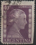 Stamps Argentina -  Eva Peron