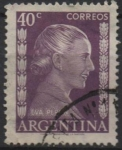 Stamps Argentina -  Eva Peron