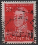 Stamps Argentina -  General San Martin