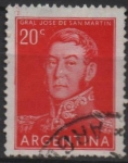 Stamps Argentina -  General San Martin