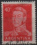 Stamps Argentina -  General San Martin