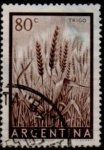 Stamps Argentina -  Trigo