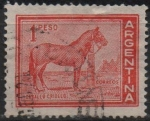 Stamps Argentina -  Caballo