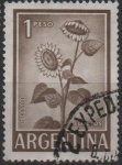 Sellos de America - Argentina -  Girasol