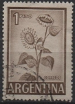 Sellos de America - Argentina -  Girasol