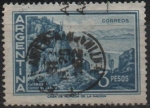 Stamps Argentina -  Cuesta Zapata