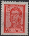 Stamps Argentina -  General San Martin