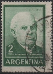 Stamps Argentina -  Sarmiento