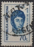 Stamps Argentina -  General San Martin