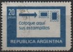 Stamps Argentina -  Posicion d' l' Sellos