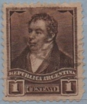 Stamps Argentina -  Rivadavia