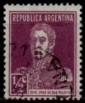 Sellos de America - Argentina -  General San Martin