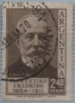 Stamps Argentina -  Florentino Ameghino