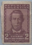 Stamps Argentina -  Esteban Echeverria