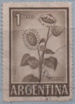 Sellos de America - Argentina -  Girasol