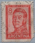 Sellos de America - Argentina -  General San Martin