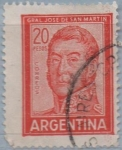 Sellos de America - Argentina -  General San Martin