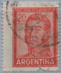 Sellos de America - Argentina -  General San Martin