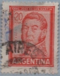 Sellos de America - Argentina -  General San Martin