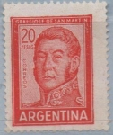 Sellos de America - Argentina -  General San Martin