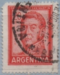 Stamps Argentina -  General San Martin