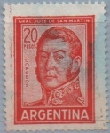 Sellos de America - Argentina -  General San Martin