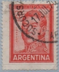 Stamps Argentina -  General San Martin