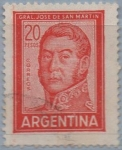 Sellos de America - Argentina -  General San Martin