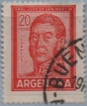 Sellos de America - Argentina -  General San Martin