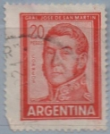 Sellos de America - Argentina -  General San Martin