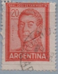 Stamps Argentina -  General San Martin