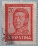 Stamps Argentina -  General San Martin