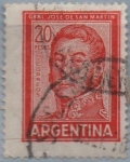 Stamps Argentina -  General San Martin