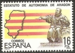 Sellos de Europa - Espaa -  2736 - Estatuto de Autonomía de Aragón