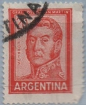 Stamps Argentina -  General San Martin