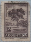 Stamps Argentina -  Arbol Rojo Quebracho