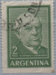 Stamps Argentina -  Sarmiento