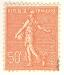 Stamps : Europe : France :  Semeuse lignée