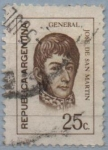 Stamps Argentina -  General San Martin