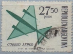 Stamps Argentina -  Avión sinvolico