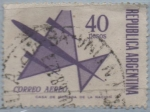 Stamps Argentina -  avion Sibolico