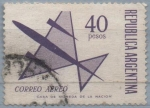 Stamps Argentina -  avion Sibolico