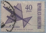 Stamps Argentina -  avion Sibolico