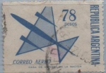 Stamps Argentina -  avion Sibolico