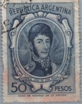 Stamps Argentina -  General San Martin