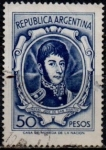 Stamps Argentina -  General San Martin