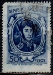 Stamps Argentina -  General San Martin