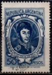 Sellos de America - Argentina -  General San Martin